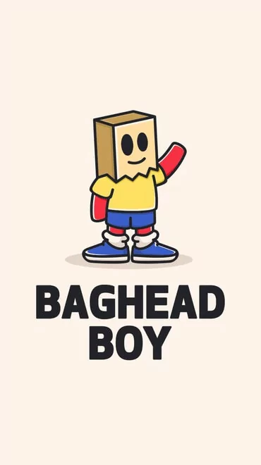 Baghead Logo Design