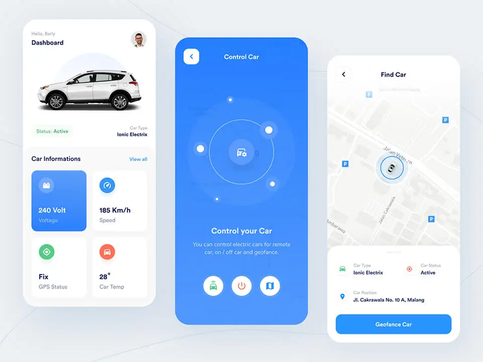 Car Tracking App