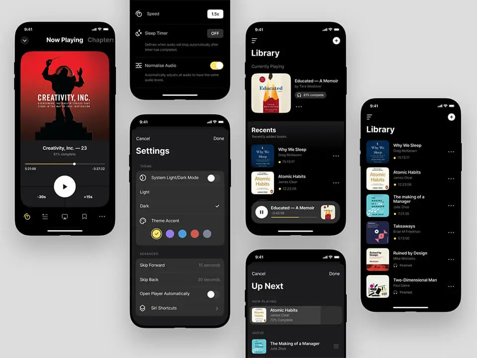 Audio Library project by Go Execution