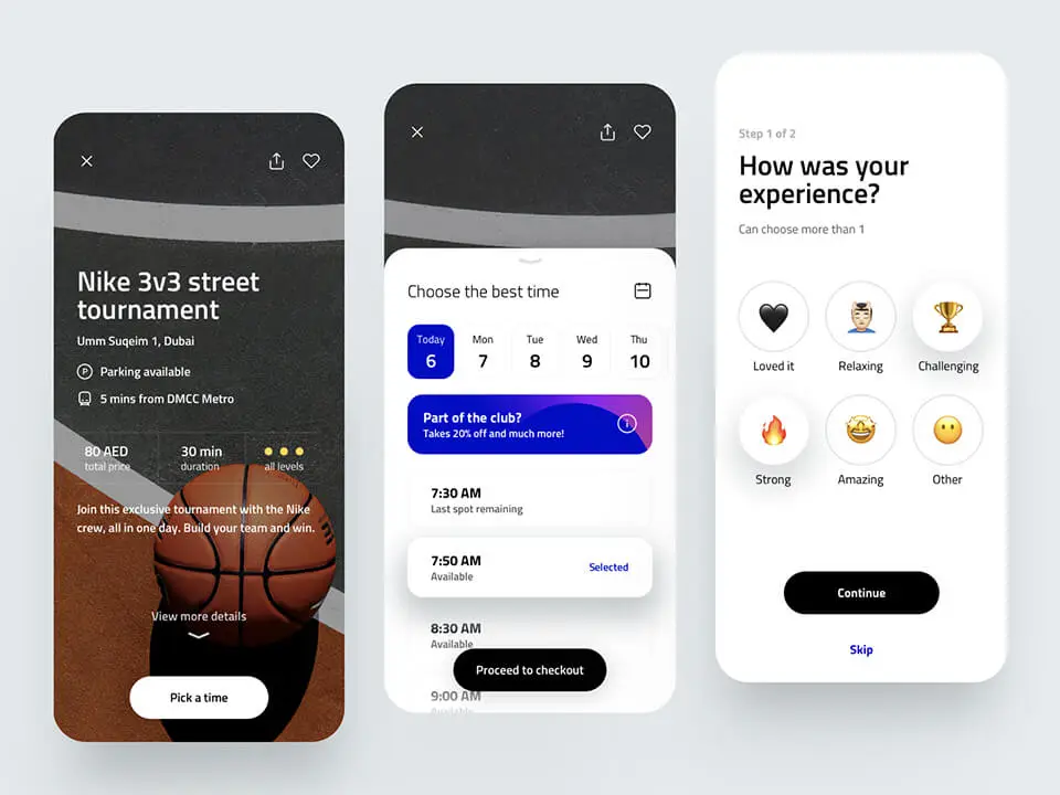 Nike App Redesign project by Go Execution