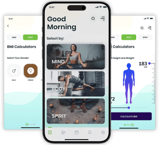 Health Tracking App project by Go Execution